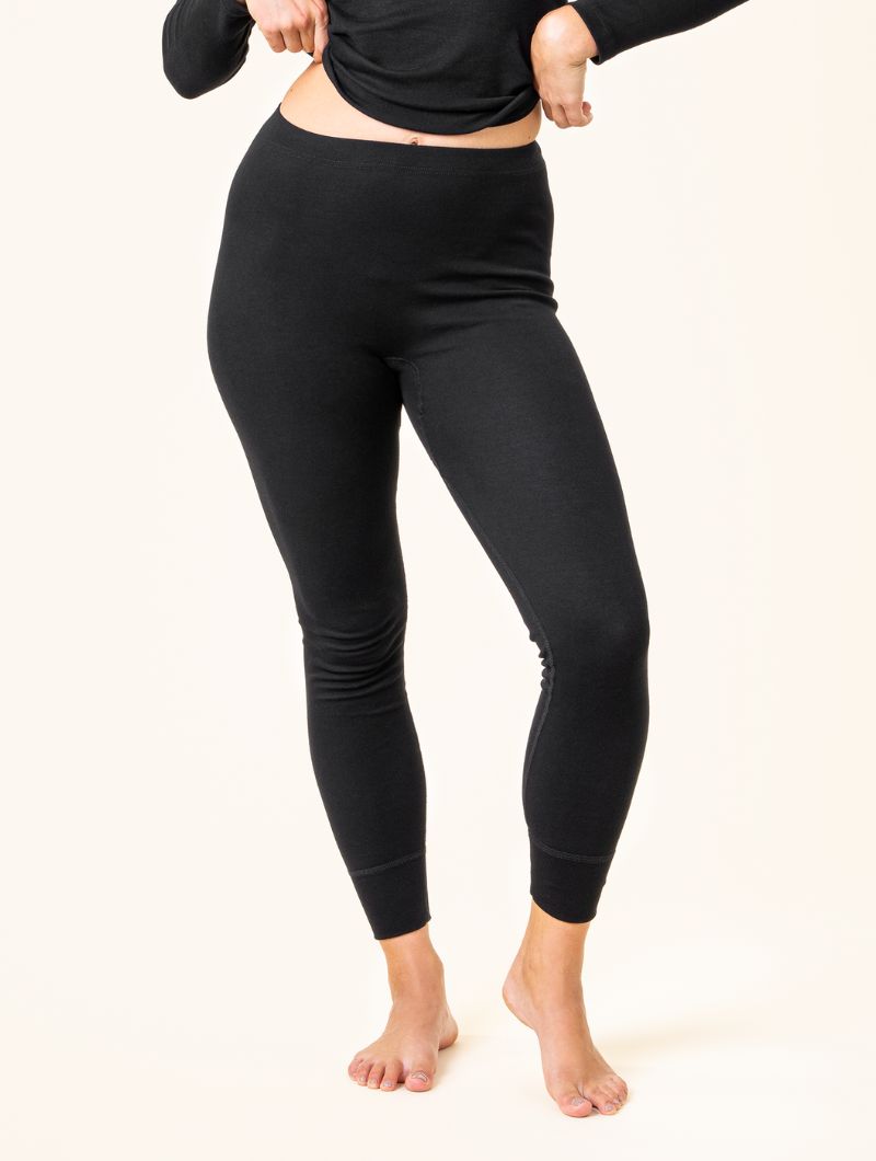 Leggins básicos mujer 100% algodón orgánico - Imagen 2