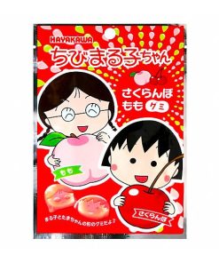Alternative view of Hayakawa Caramelos Chibimaruko Sabor Cereza Y Melocoton 40G