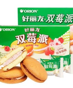 Pastelitos de fresa orion pie 138g