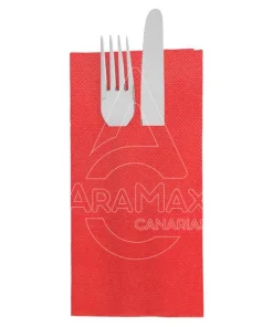 Alternative view of SERVILLETAS CANGURO ROJA P/P 40×40 TISSU