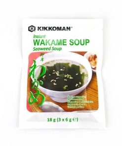Alternative view of Sopa instantánea de alga wakame KIKKOMAN 6g