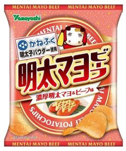 Alternative view of Yamayoshi Chips De Patata Sabor Mentai Mayonesa 50G